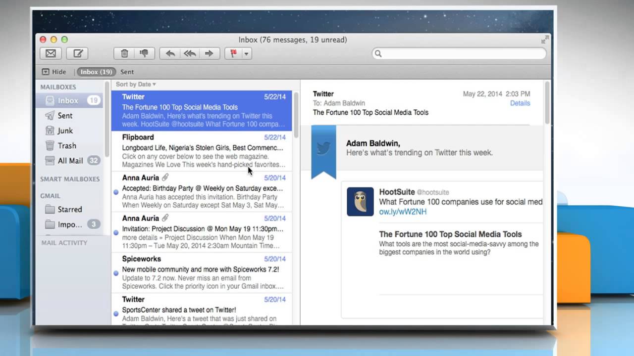 osx mail apps